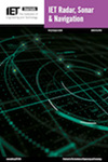 IET Radar Sonar and Navigation杂志封面
